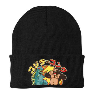 Japanese God-zilla Verse Kong Retro Beanie