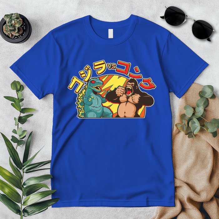 Japanese Zilla Verse Kong Retro Monster Premium T-Shirt