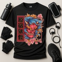 Japanese Harajuku Yokai Oni Monster Performance Shirt