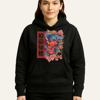Japanese Harajuku Yokai Oni Monster Hoodie