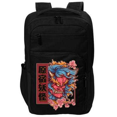 Japanese Harajuku Yokai Oni Monster Impact Tech Backpack