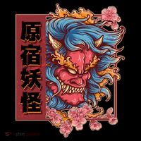 Japanese Harajuku Yokai Oni Monster Mug