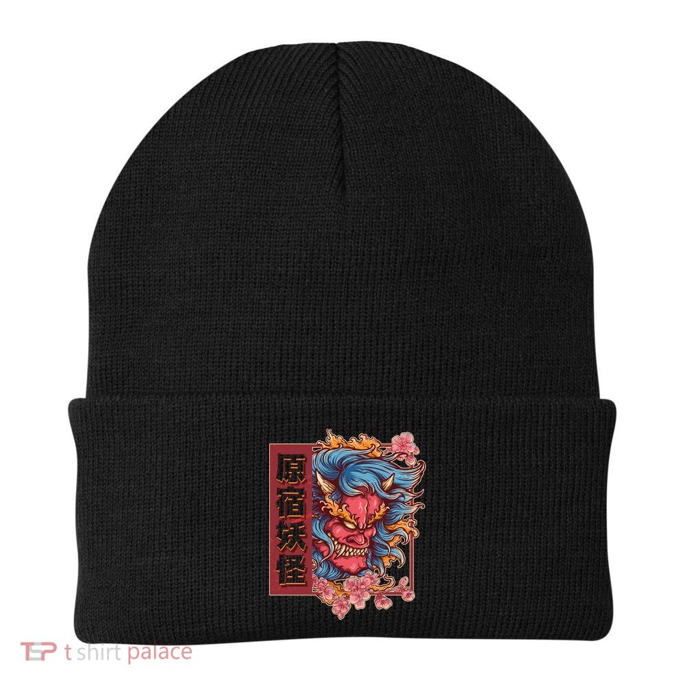 Japanese Harajuku Yokai Oni Monster Beanie