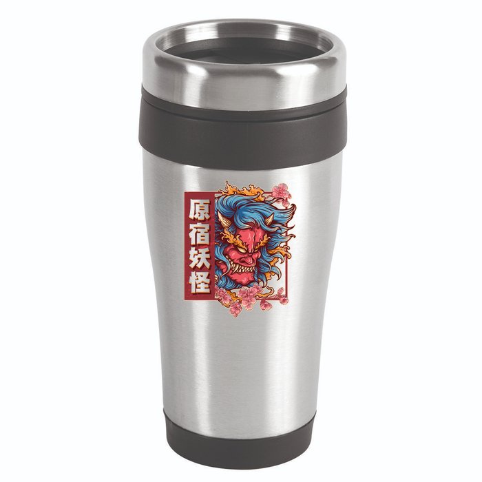 Japanese Harajuku Yokai Oni Monster 16oz Travel Tumbler