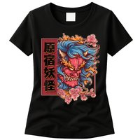 Japanese Harajuku Yokai Oni Monster Womens T-Shirt