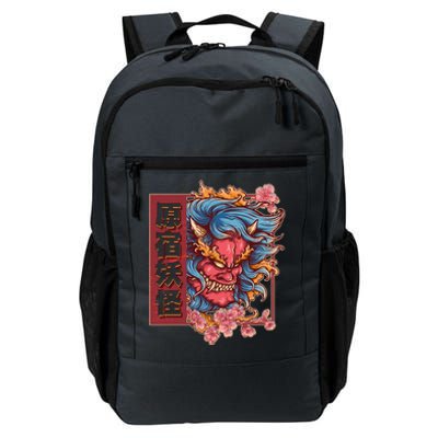 Japanese Harajuku Yokai Oni Monster Daily Commute Backpack