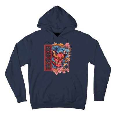 Japanese Harajuku Yokai Oni Monster Hoodie