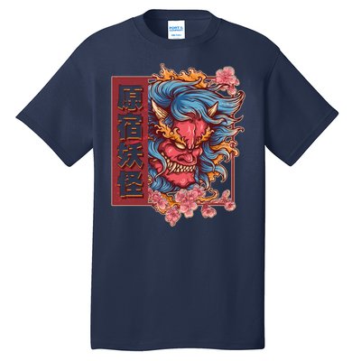 Japanese Harajuku Yokai Oni Monster Tall T-Shirt