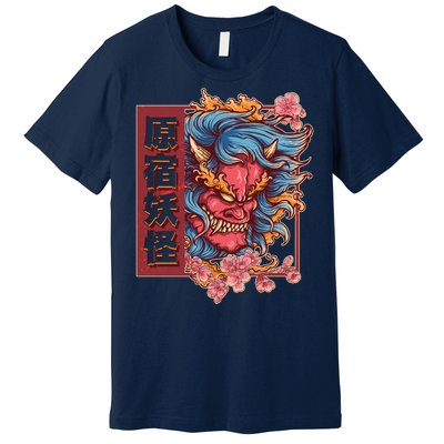 Japanese Harajuku Yokai Oni Monster Premium T-Shirt