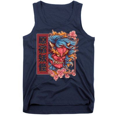 Japanese Harajuku Yokai Oni Monster Tank Top