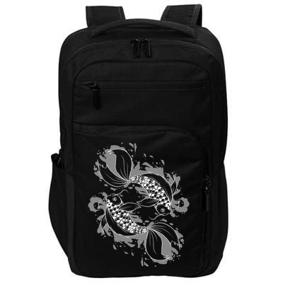 Japanese Koi Pisces Impact Tech Backpack