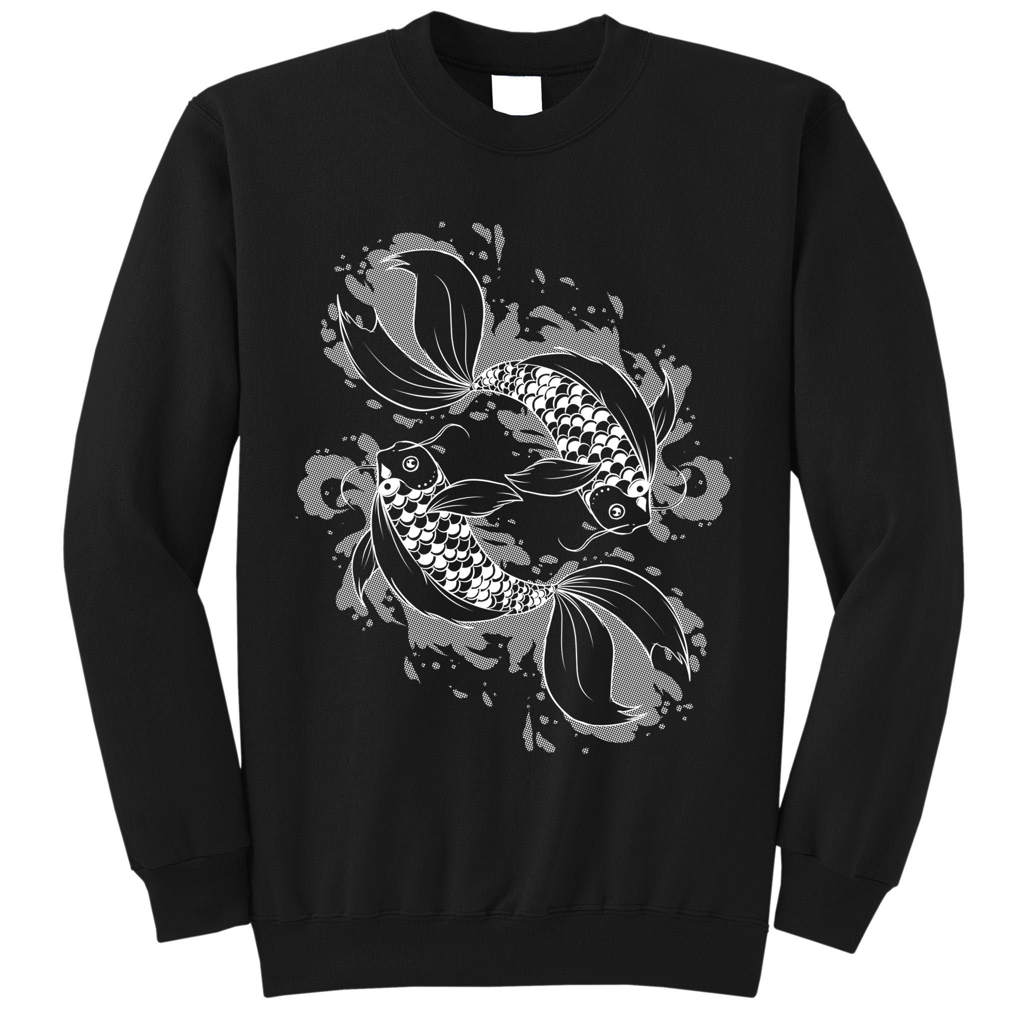 Japanese Koi Pisces Tall Sweatshirt