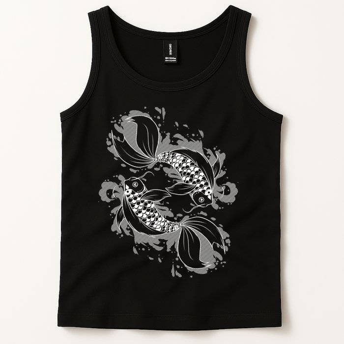 Japanese Koi Pisces Tank Top