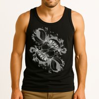Japanese Koi Pisces Tank Top