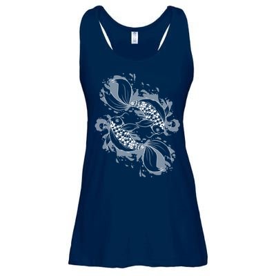 Japanese Koi Pisces Ladies Essential Flowy Tank