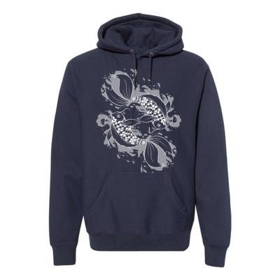 Japanese Koi Pisces Premium Hoodie