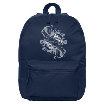 Japanese Koi Pisces 16 in Basic Backpack