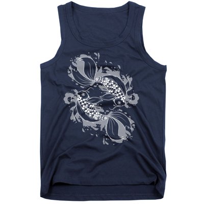 Japanese Koi Pisces Tank Top