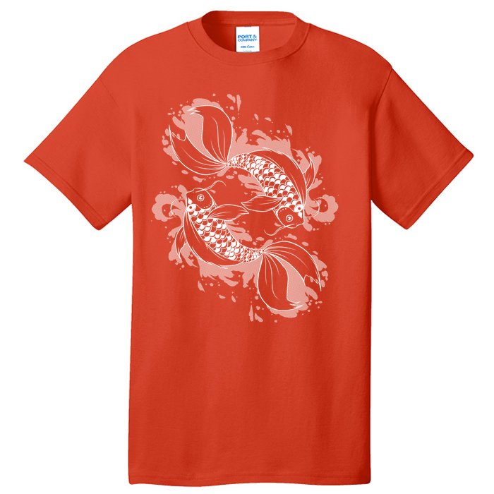 Japanese Koi Pisces Tall T-Shirt