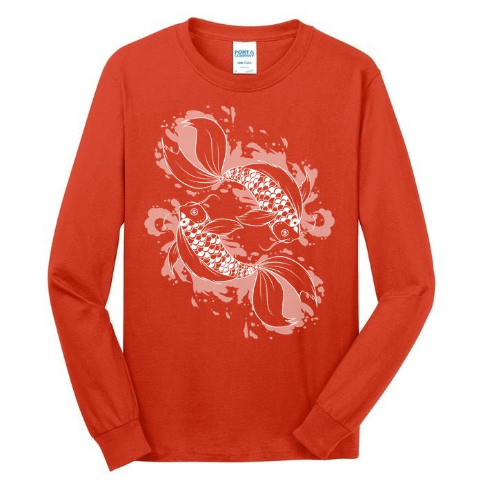 Japanese Koi Pisces Tall Long Sleeve T-Shirt