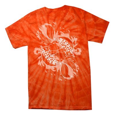 Japanese Koi Pisces Tie-Dye T-Shirt