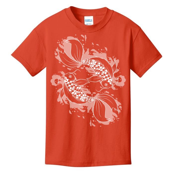 Japanese Koi Pisces Kids T-Shirt