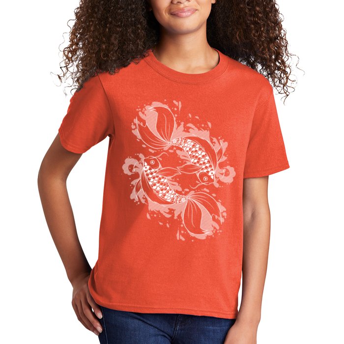 Japanese Koi Pisces Kids T-Shirt