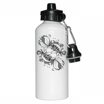 Japanese Koi Pisces Aluminum Water Bottle