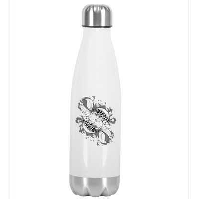 Japanese Koi Pisces Stainless Steel Insulated Water Bottle