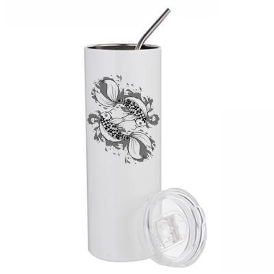 Japanese Koi Pisces Stainless Steel Tumbler