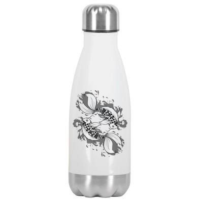 Japanese Koi Pisces Stainless Steel Insulated Water Bottle