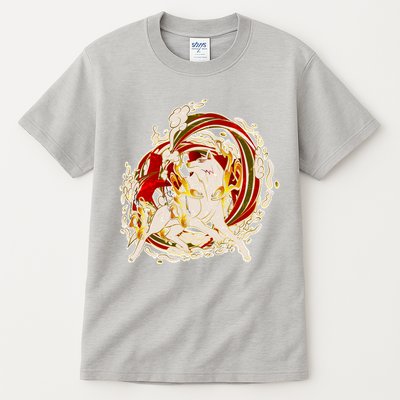 Japanese Mythology Okami Wolf Tall T-Shirt