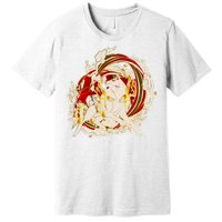 Japanese Mythology Okami Wolf Premium T-Shirt