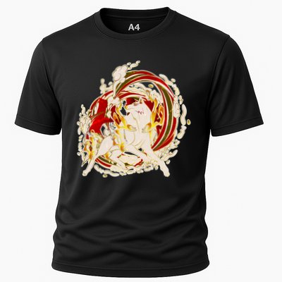 Japanese Mythology Okami Wolf Performance Shirt
