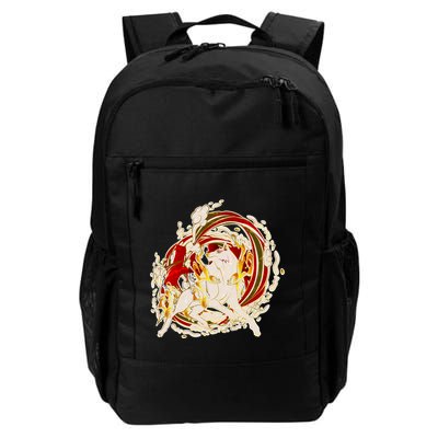 Japanese Mythology Okami Wolf Backpack
