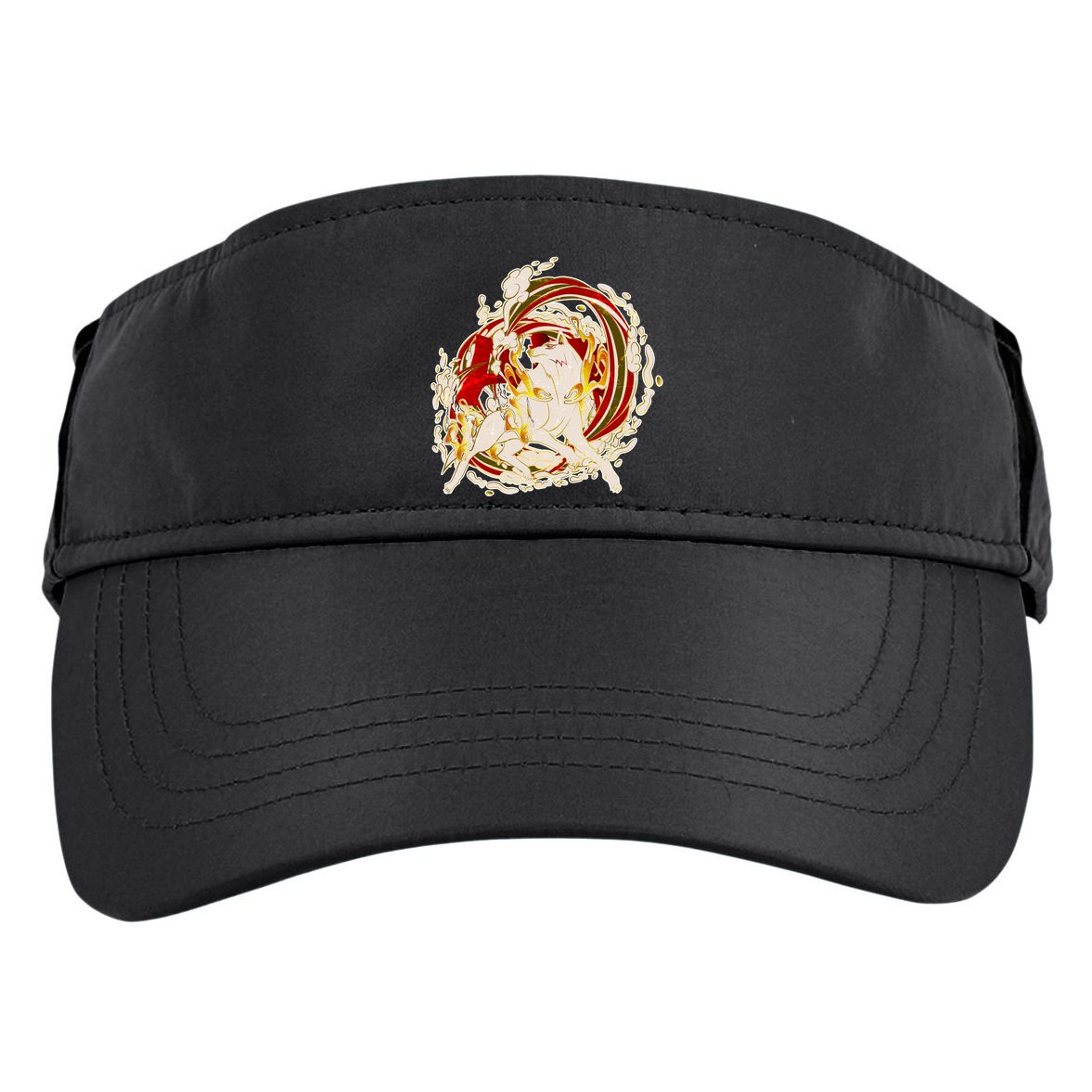 Japanese Mythology Okami Wolf Adult Drive Performance Visor