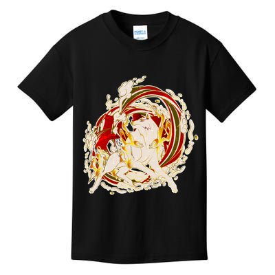 Japanese Mythology Okami Wolf Kids T-Shirt