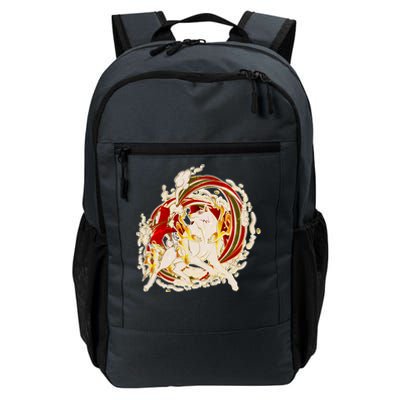 Japanese Mythology Okami Wolf Daily Commute Backpack