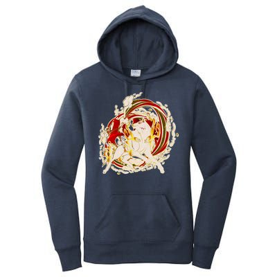 Japanese Mythology Okami Wolf Women's Pullover Hoodie