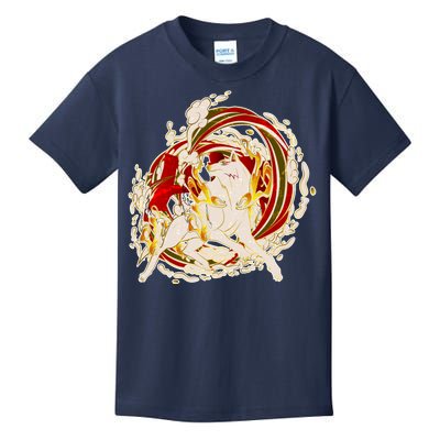 Japanese Mythology Okami Wolf Kids T-Shirt