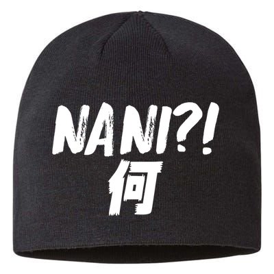 Japanese NANI WHAT Sustainable Beanie