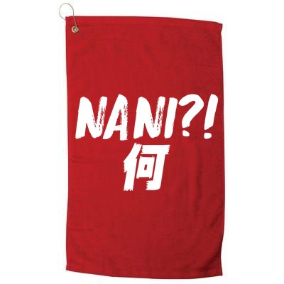 Japanese NANI WHAT Platinum Collection Golf Towel