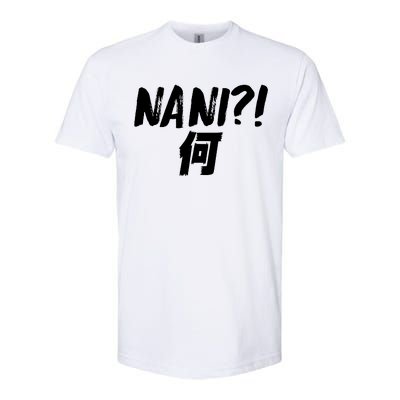 Japanese NANI WHAT Softstyle CVC T-Shirt