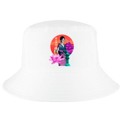 Japanese Photo Temple Cool Comfort Performance Bucket Hat