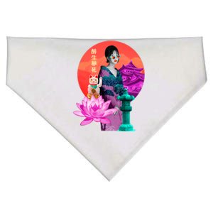 Japanese Photo Temple USA-Made Doggie Bandana