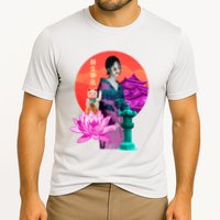 Japanese Photo Temple Cooling Performance Crew T-Shirt