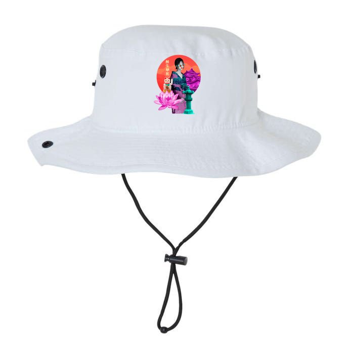 Japanese Photo Temple Legacy Cool Fit Booney Bucket Hat