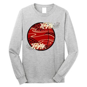 Japanese Spider Lily Long Sleeve Shirt