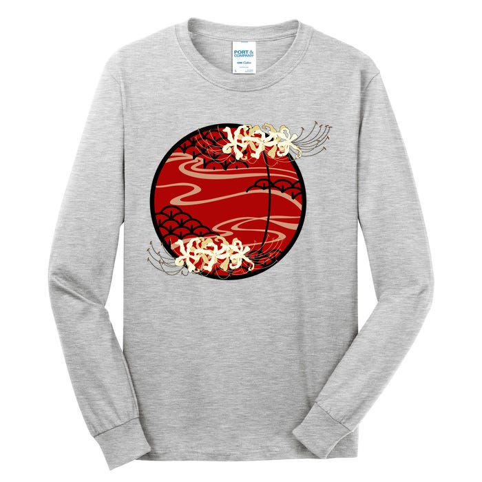 Japanese Spider Lily Tall Long Sleeve T-Shirt