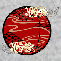 Japanese Spider Lily Full Zip Hoodie